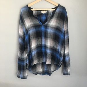 Anthropologie | cloth & stone | Pullover Flannel